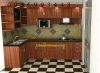 thiết kế tủ bếp nhôm giả vân gỗ - anh 1